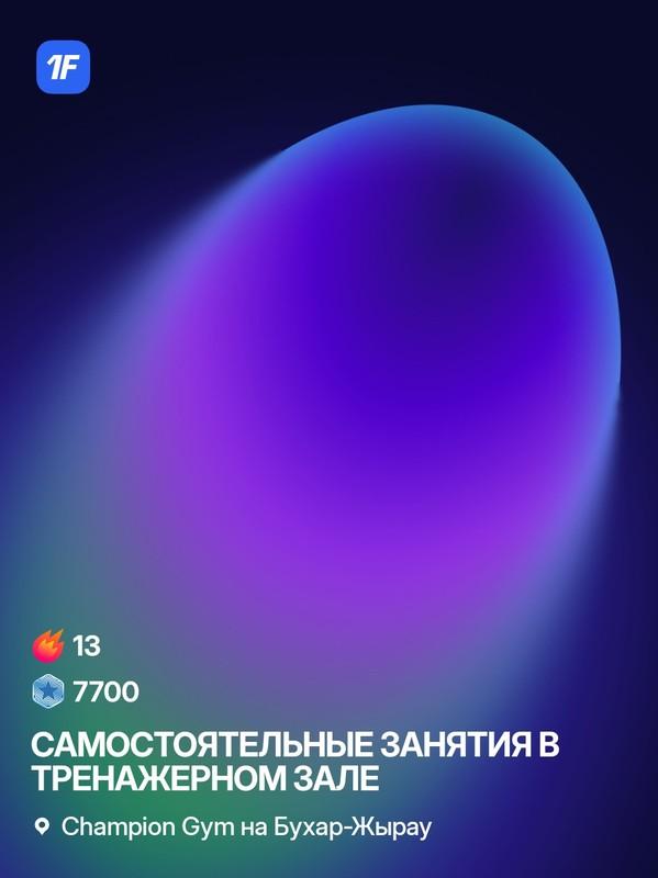 Champion Gym на Бухар-Жырау, фото: Qualifying