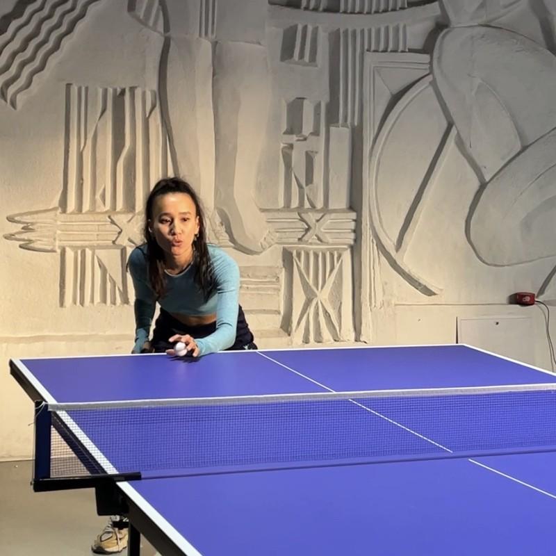 DOSTYK PING PONG: ура! я наконец-то добралась до тенниса 💔…